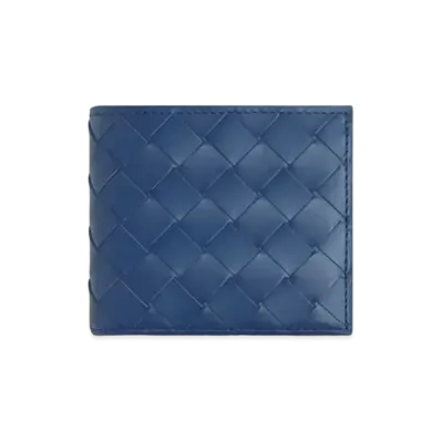 Bottega Veneta Intrecciato Calfskin Bi-fold Wallet With Coin Purse "Cruise"