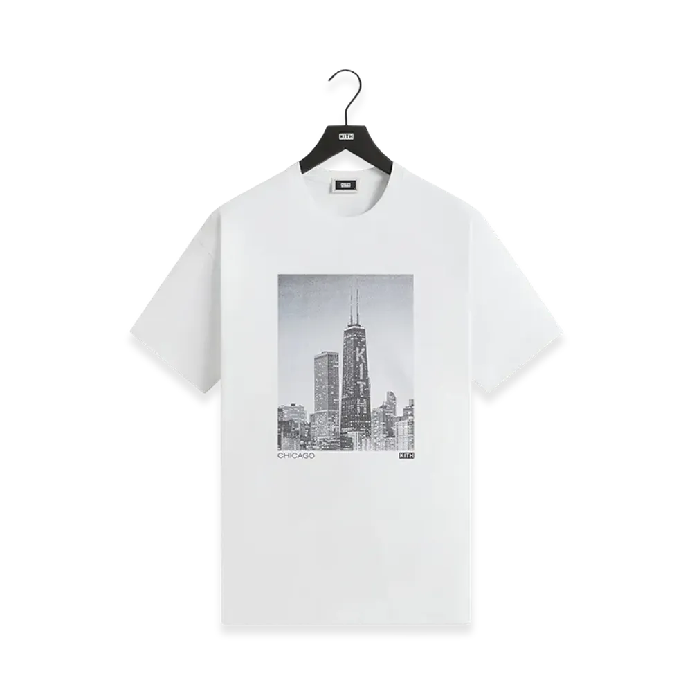 Kith Chicago HQ Tee "White"
