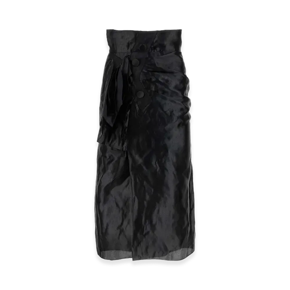 Maison Margiela Women's Jersey Skirt "Black"