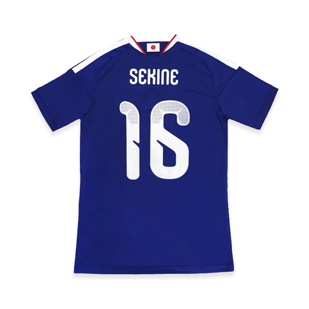 アディダス サッカー 日本代表 2026 ホーム レプリカ ユニフォーム #16 関根大輝 "ジャパンブルー/アッシュブルー"