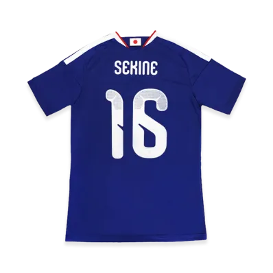 adidas Soccer Japan 2026 Home Replica Jersey #16 Hiroki Sekine "Japan Blue/Ash Blue"