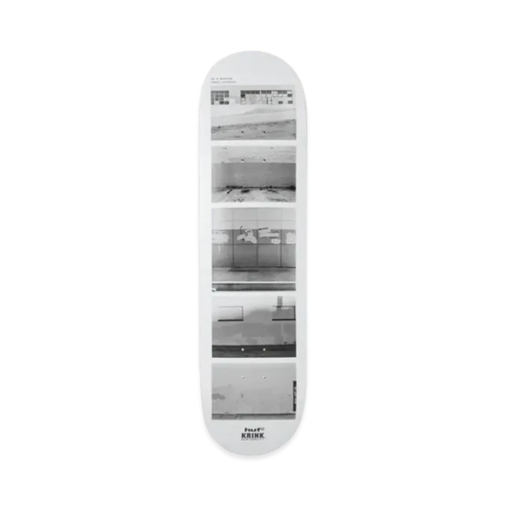 HUF x KRINK Skate Deck "White"