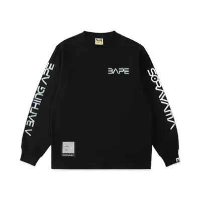 A BATHING APE X HAJIME SORAYAMA L/S TEE "Black"