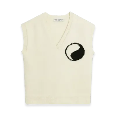 OUR LEGACY Work Shop Vest "White"