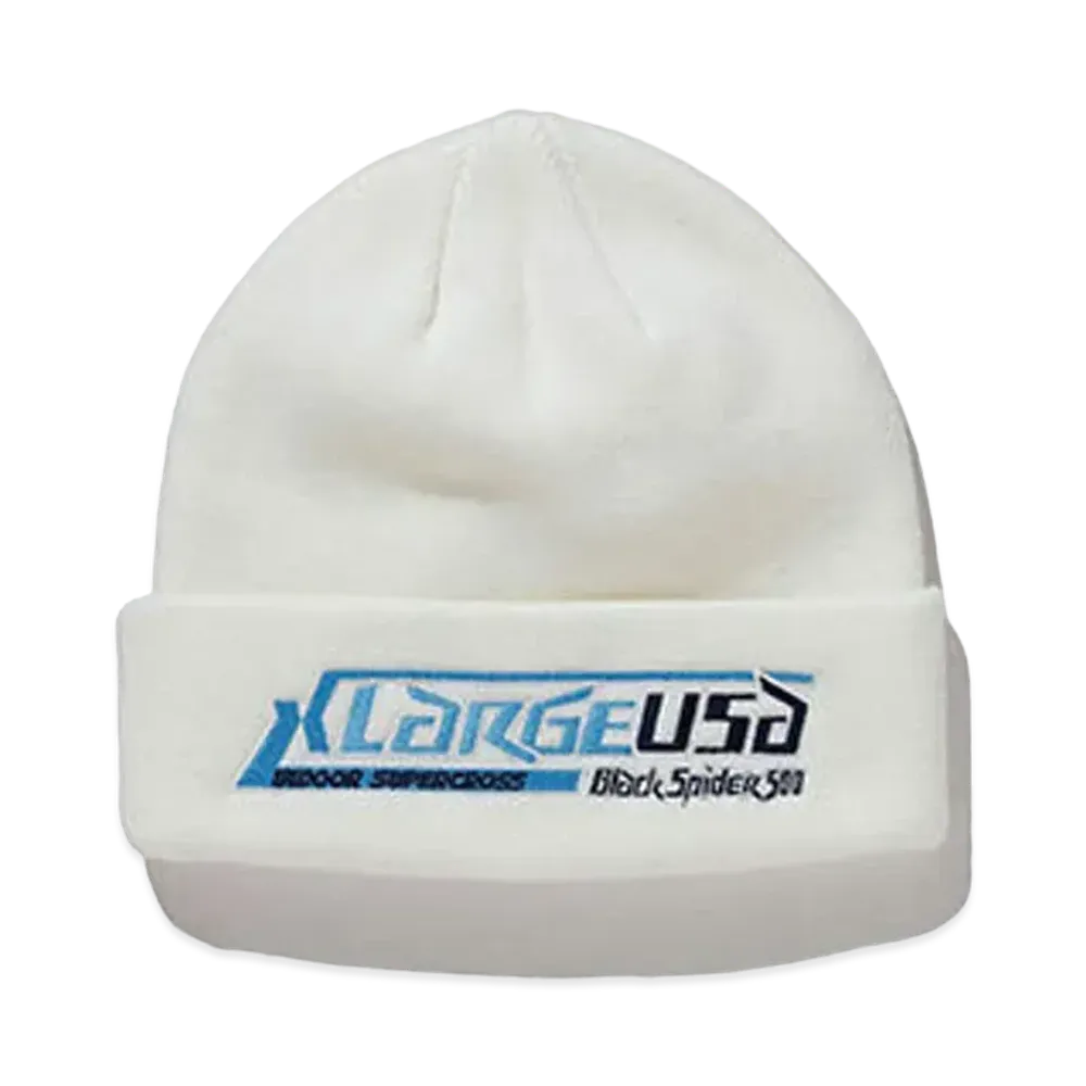 XLARGE x AVIREX Knit Cuff Beanie "White"
