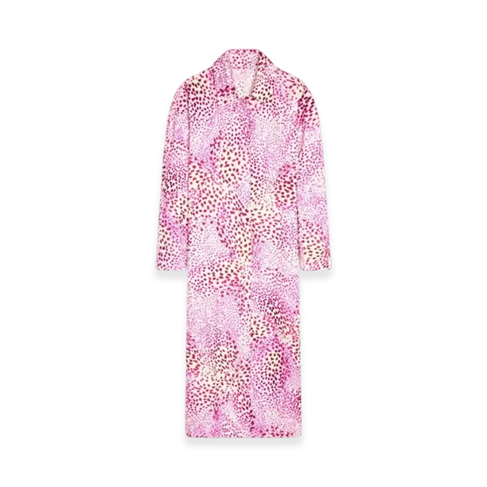 DRIES VAN NOTEN Women's Printed Jacquard Mac "Fuchsia"