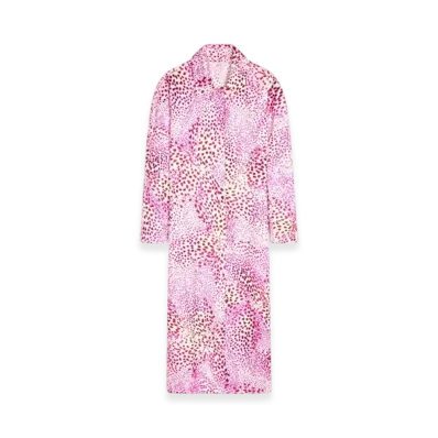 DRIES VAN NOTEN Women's Printed Jacquard Mac "Fuchsia"