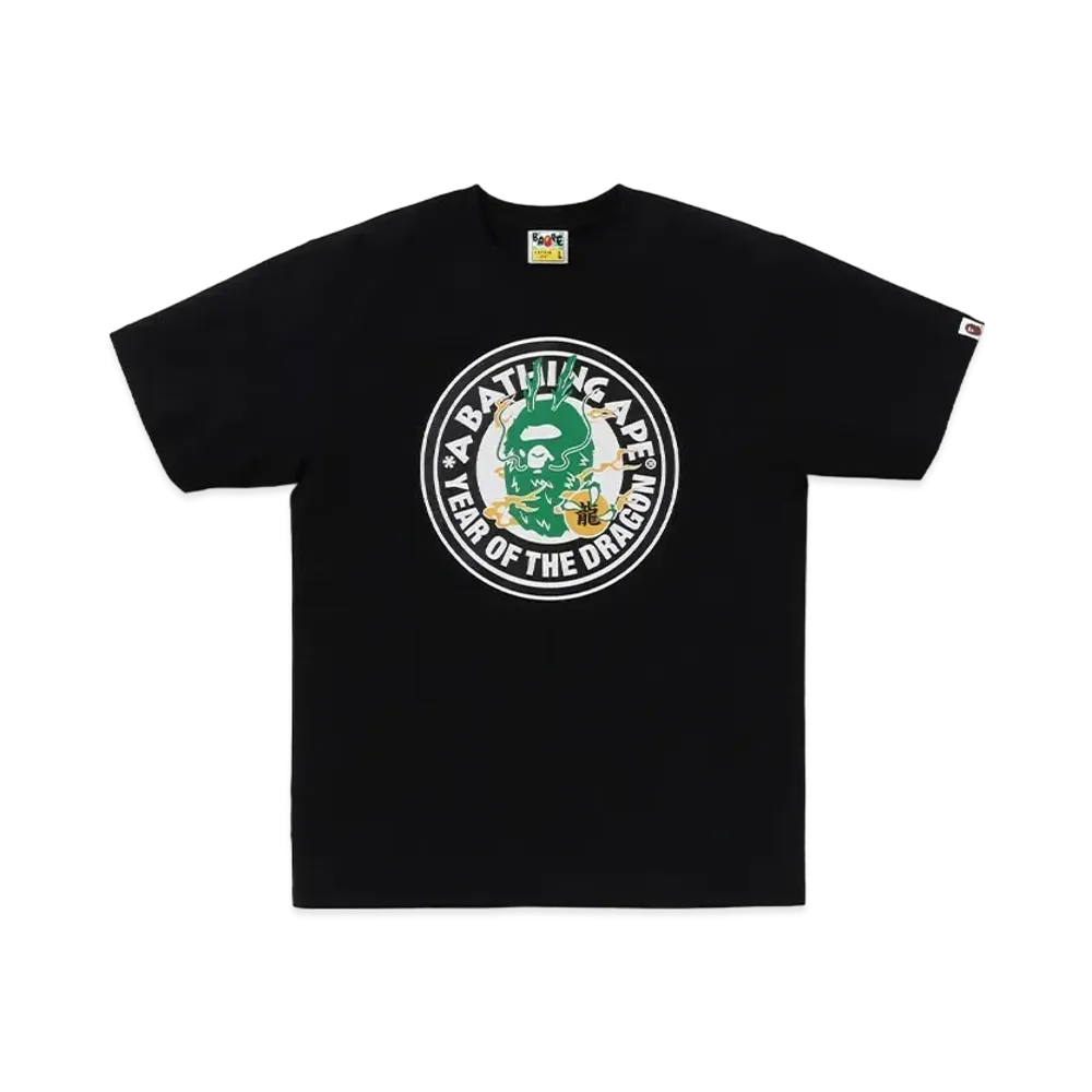 A BATHING APE Year Of The Dragon Tee "Black"