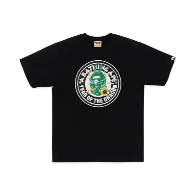A BATHING APE Year Of The Dragon Tee "Black"