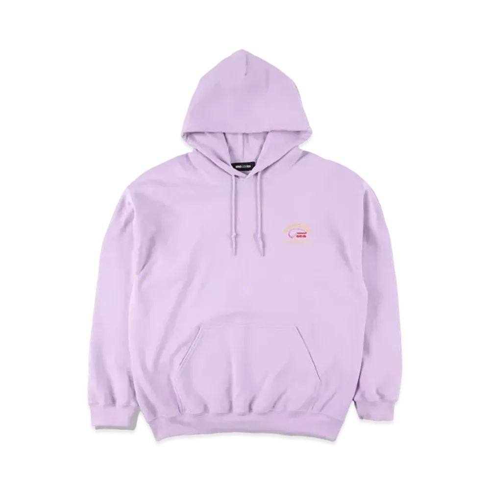 WIND AND SEA WDS (F-H-H) UNCLE FENZ HOODIE "Egg Plant"
