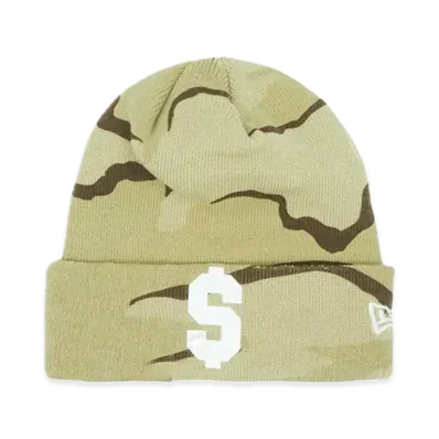 Supreme New Era $ Beanie "Desert Camo"