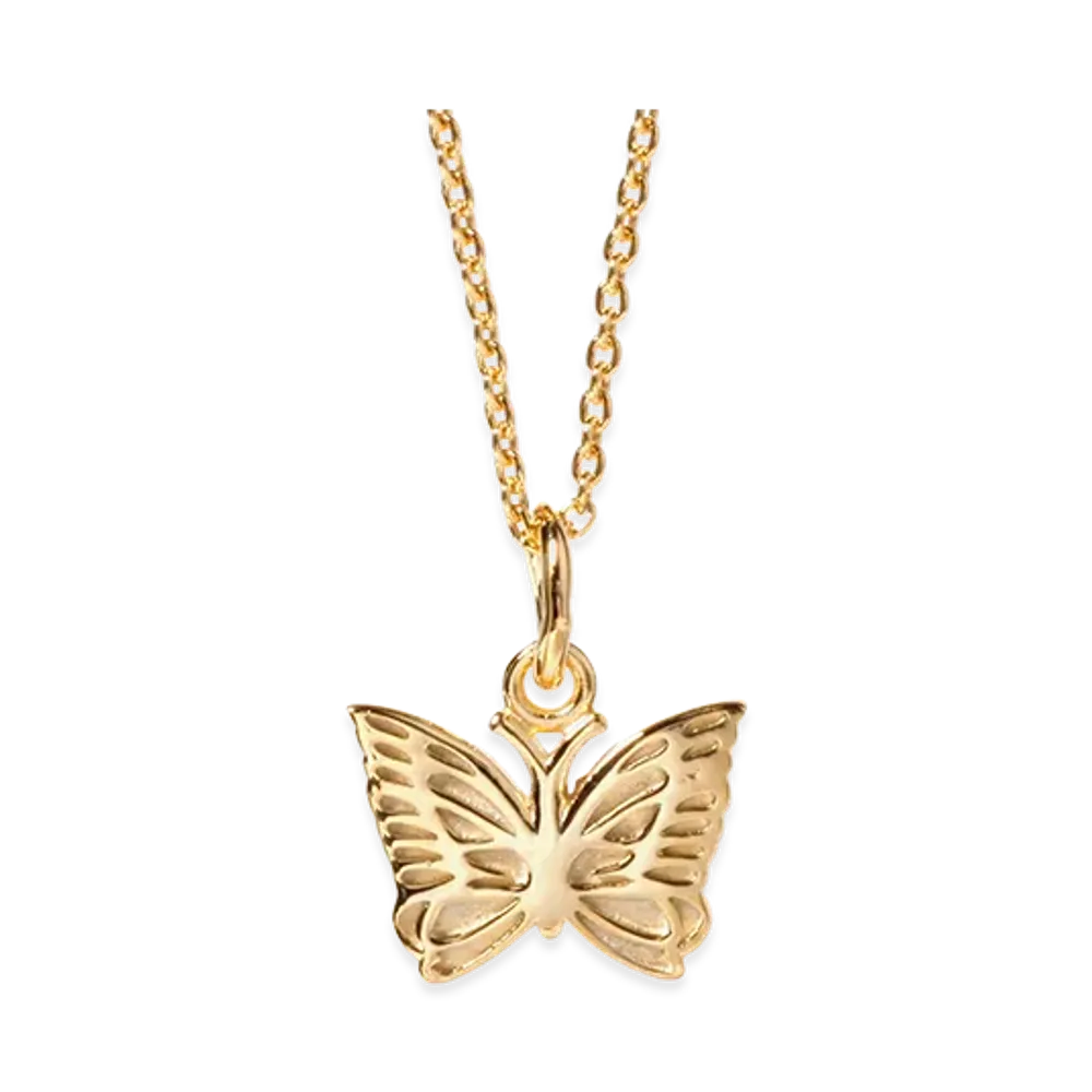 NEEDLES Pendant - Gold Plate "Papillon"