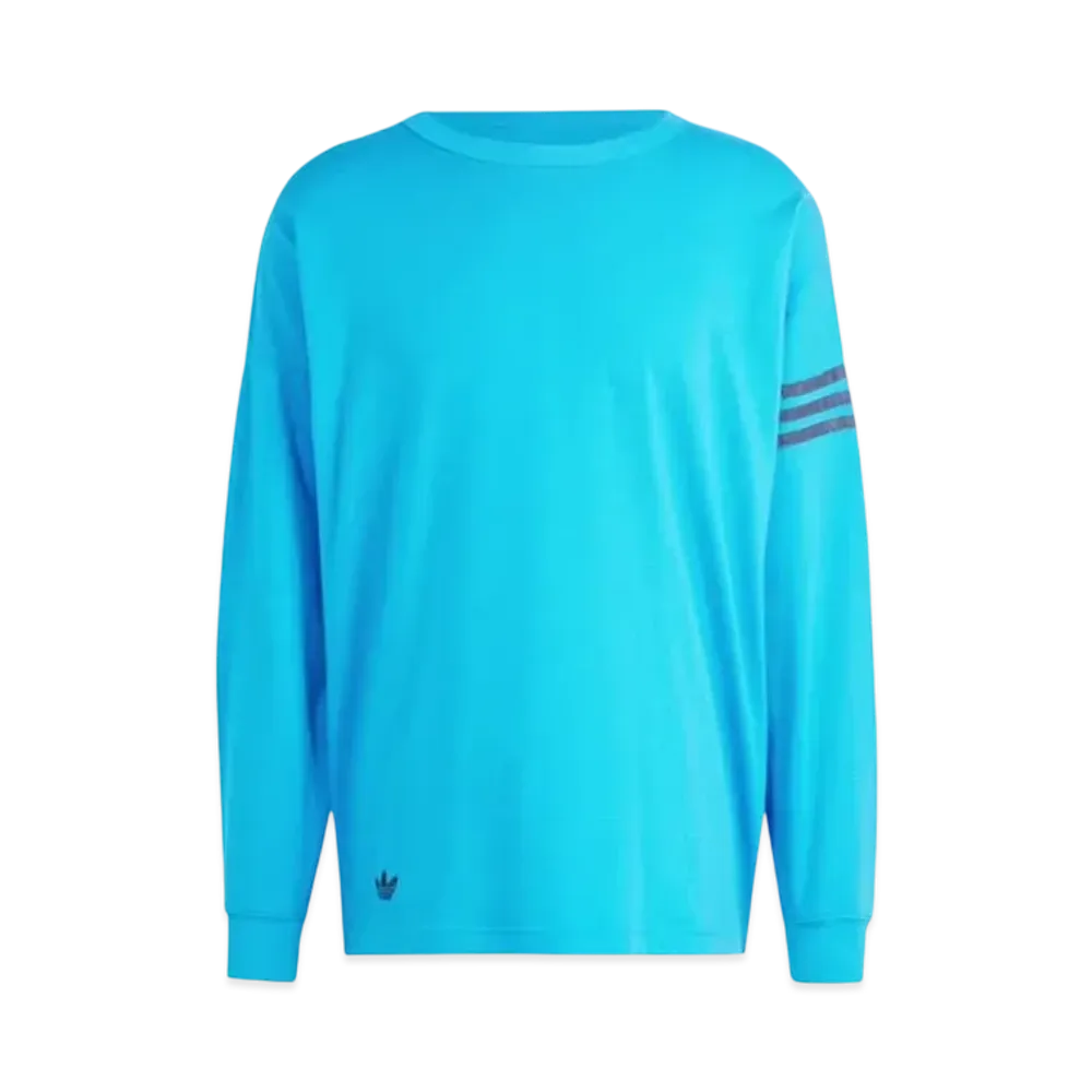 adidas Street Neuclassic Long Sleeve T-shirt "Bright Blue"