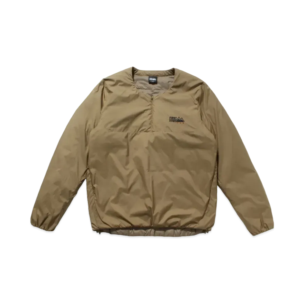 FIRST DOWN INNER DOWN PULLOVER "Coyote"