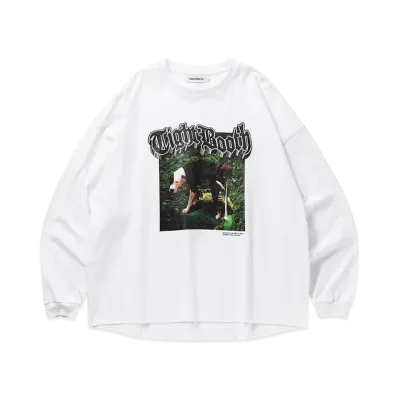 TIGHTBOOTH Doggy Piss L/S T-Shirt "White"
