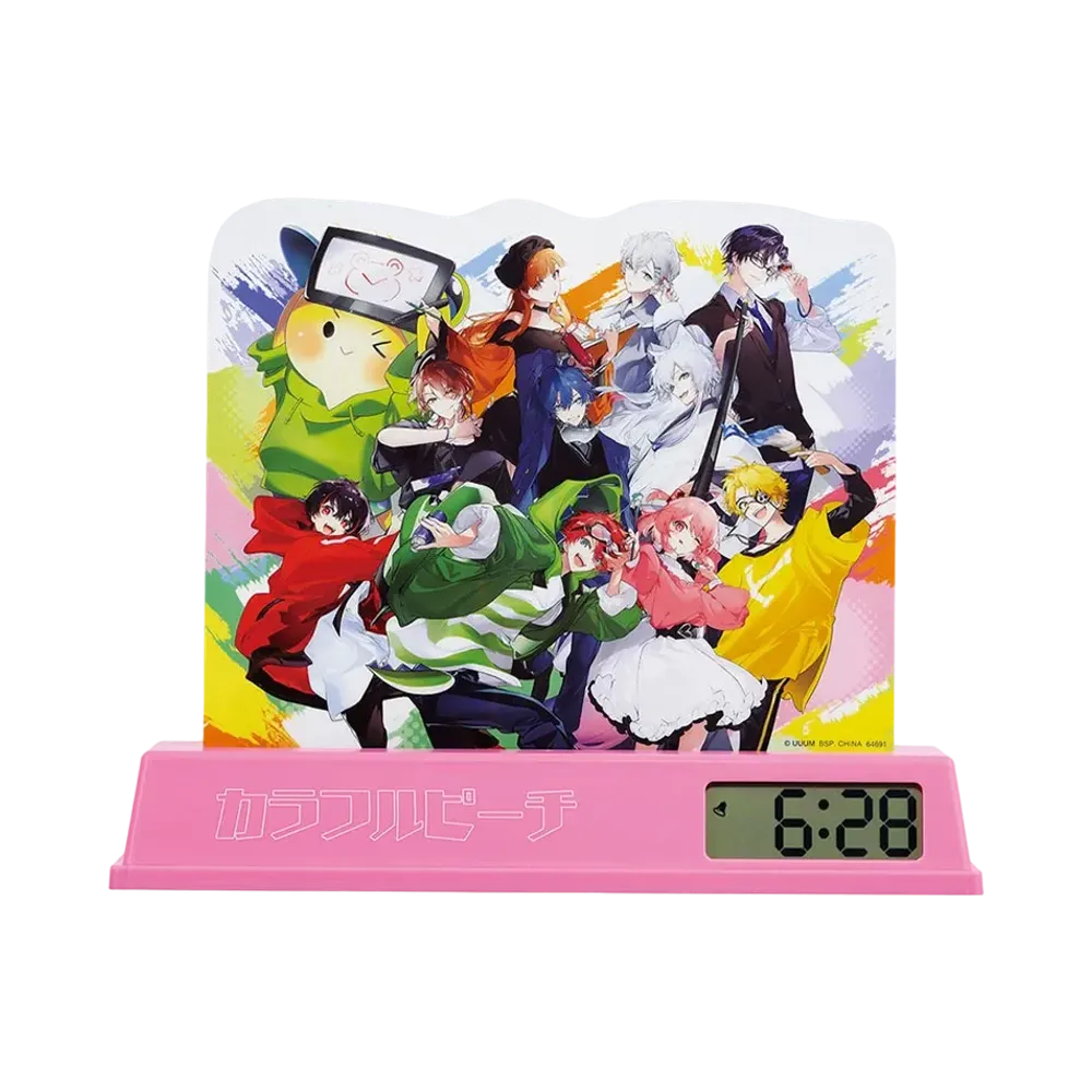 BANDAI "Ichiban Kuji" -Colorful Peach Powerful Art- Last One Prize Karapichi seno! Alarm clock last one ver.