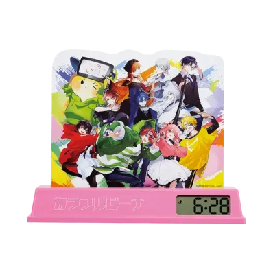 BANDAI "Ichiban Kuji" -Colorful Peach Powerful Art- Last One Prize Karapichi seno! Alarm clock last one ver.