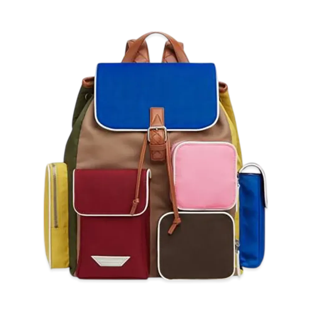 Bottega Veneta Crossroad Multipocket Backpack "Multicolour"