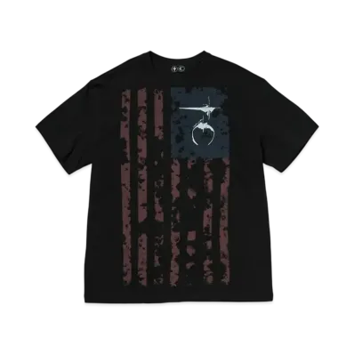 THUG CLUB Old Glory T-Shirt "Black"