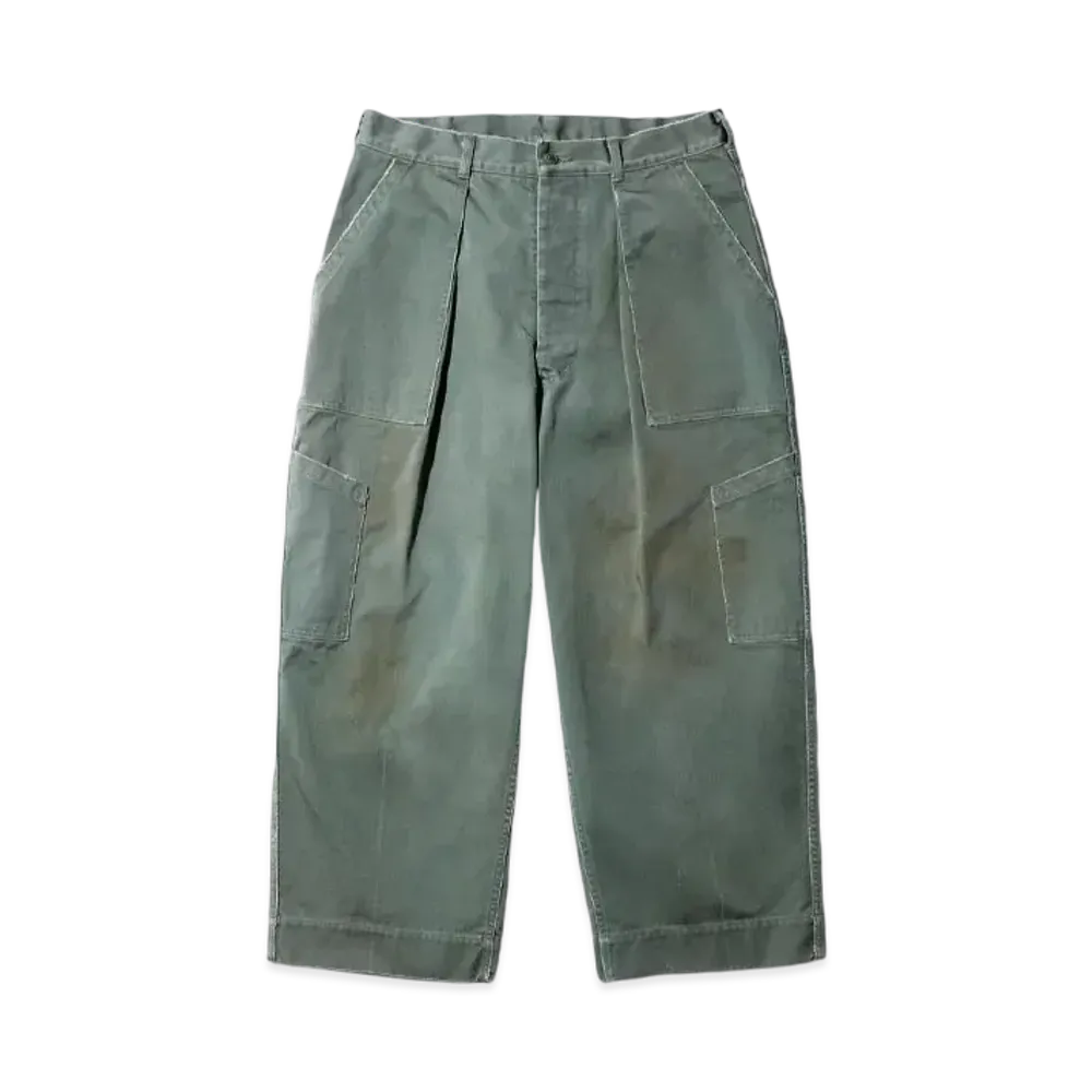 A.PRESSE Vintage USAF Hemmed Bottoms "Green"