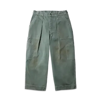 A.PRESSE Vintage USAF Hemmed Bottoms "Green"