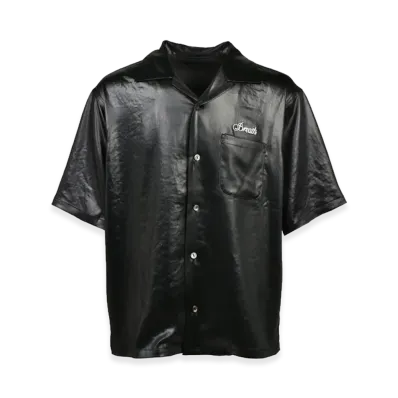 BREATH Glory Satin SS Shirt "Black"