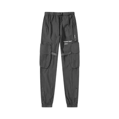 OFF-WHITE PARACHUTE CARGO PANTS "Black"
