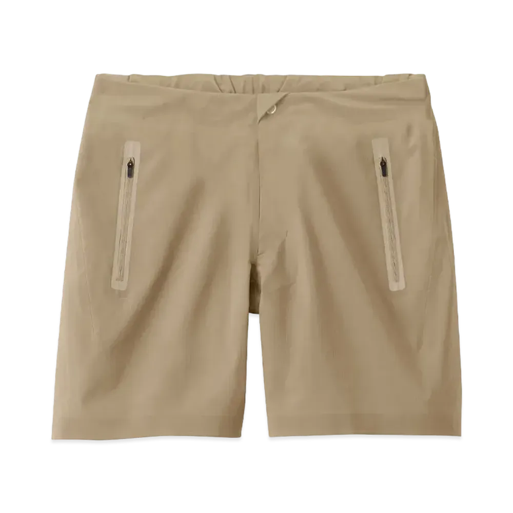 DESCENTE ALLTERRAIN Regular Fit Stretch Shorts "Beige"