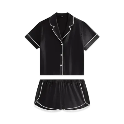 Kith Kithmas Women Crest Monogram Pajama Set "Black"