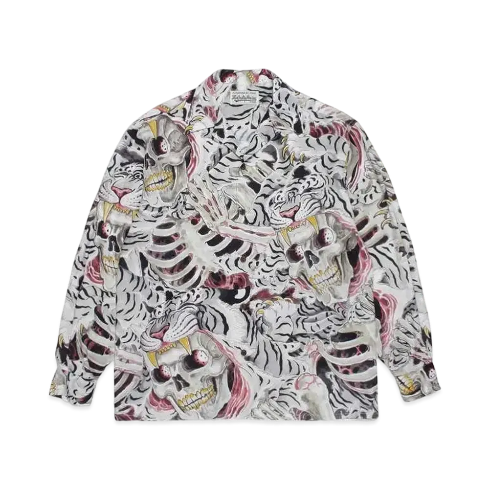 WACKO MARIA TIM LEHI / Hawaiian Shirt #1 "Gray"