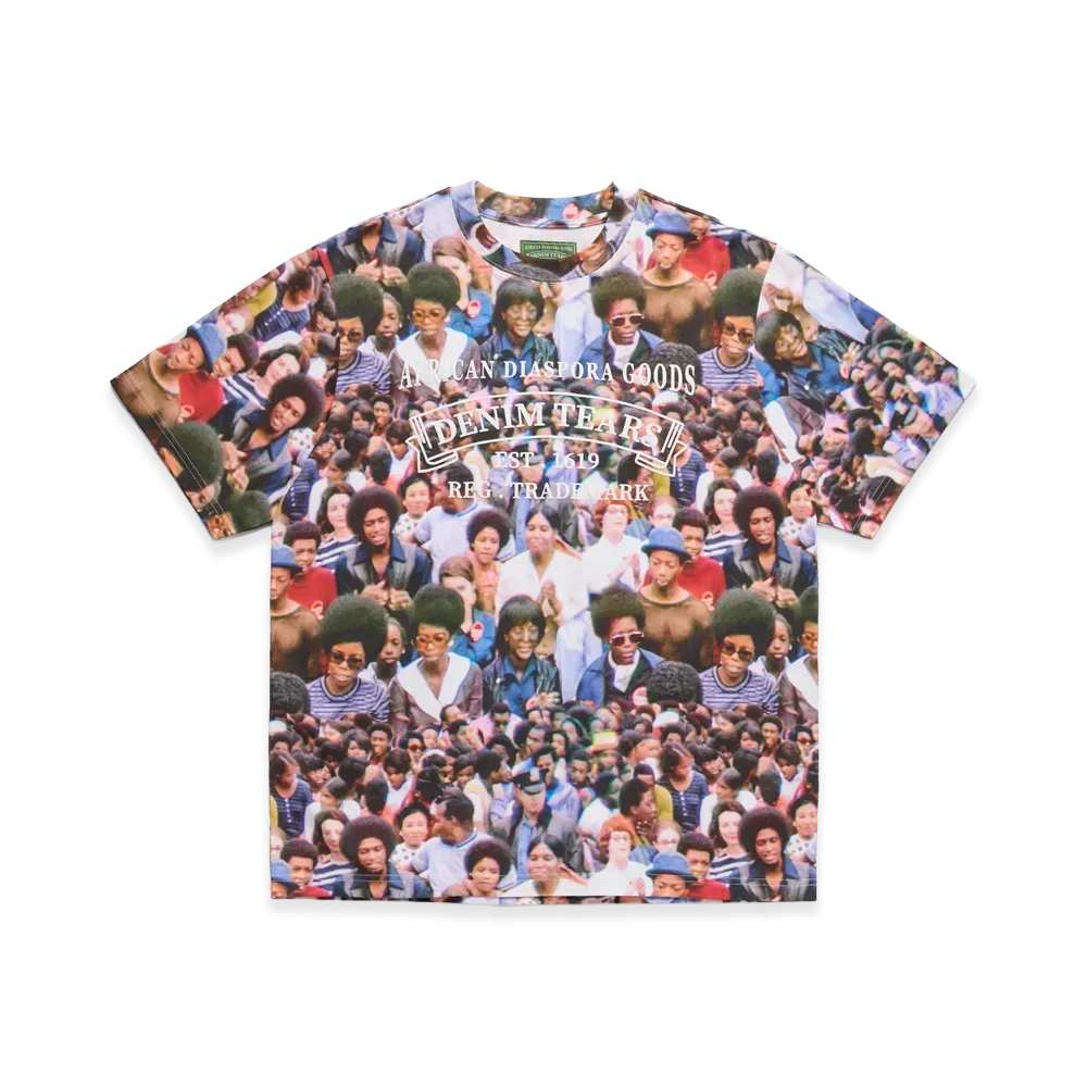 DENIM TEARS ADG Tee "Multi"