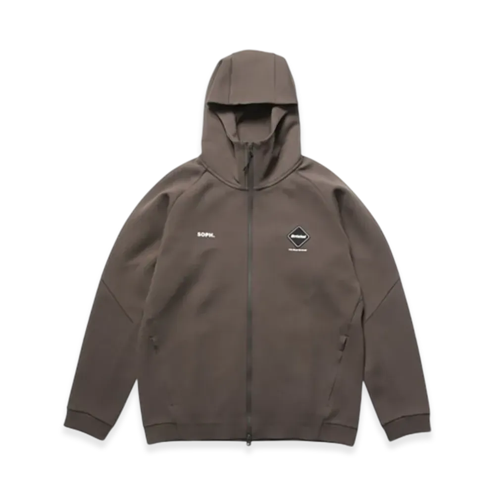 F.C.Real Bristol Tech Sweat Ventilation Hoodie "Mocha"