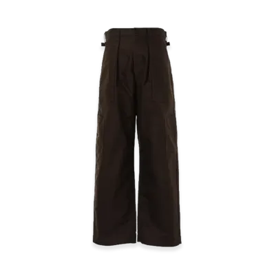 COMME des GARCONS HOMME Cotton Mole Skin Cloth Pants "Brown"