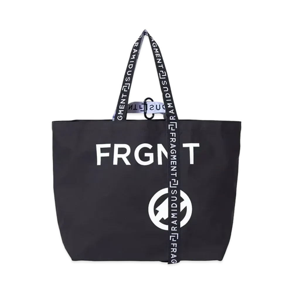 FRAGMENT x RAMIDUS TOTE BAG (LL) "Black"