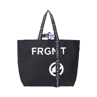 FRAGMENT x RAMIDUS TOTE BAG (LL) "Black"