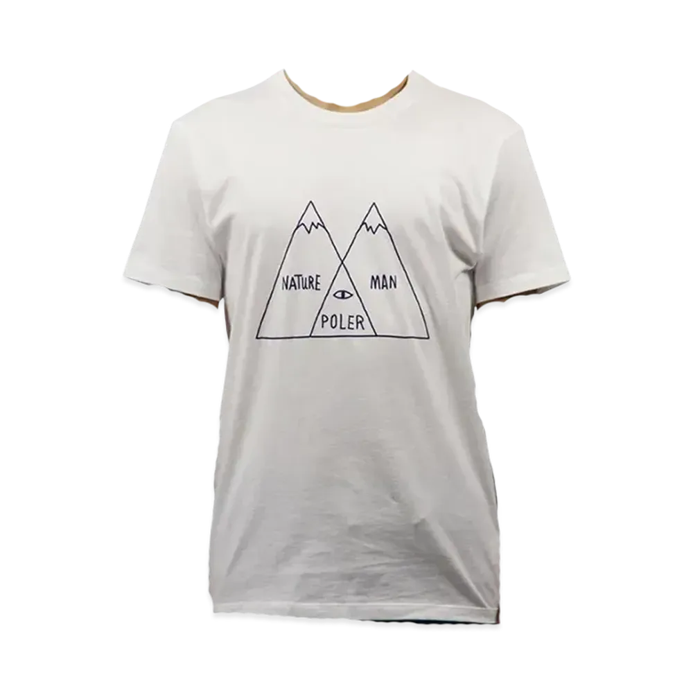POLeR Venn Diagram Tee "White"