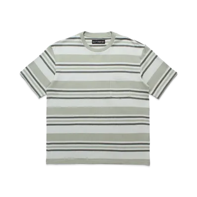 WACKO MARIA Striped T-Shirt "Mint"