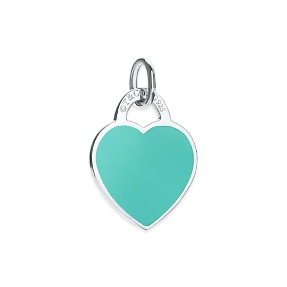Tiffany & Co. Return to Tiffany Tiffany Blue Heart Tag Charm "Silver"
