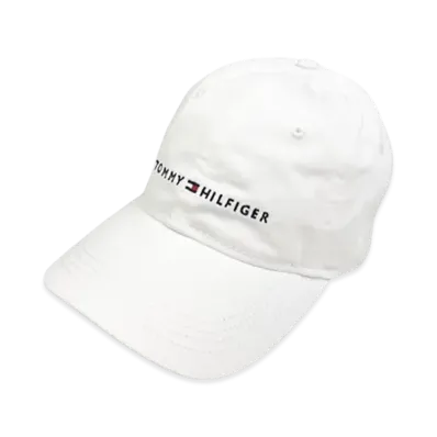 TOMMY HILFIGER Embroidery Logo Cap "White"