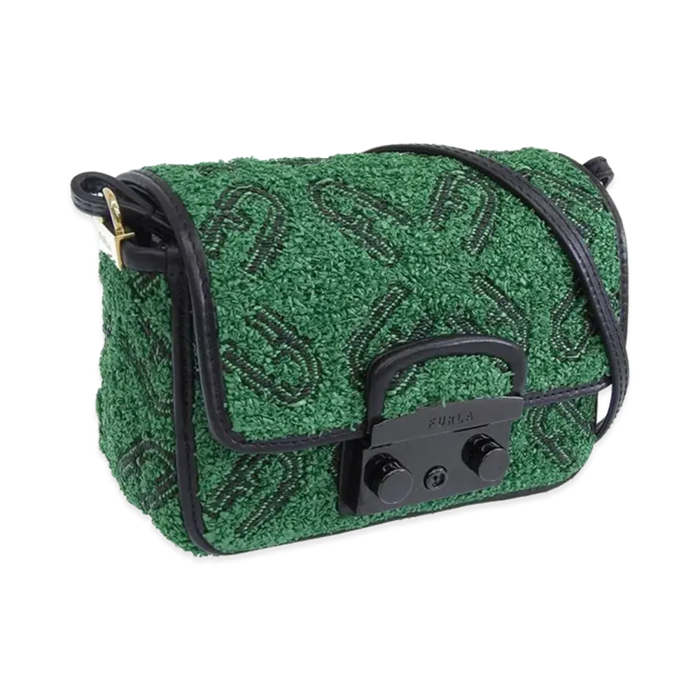 FURLA Metropolis Mini Crossbody "Green"