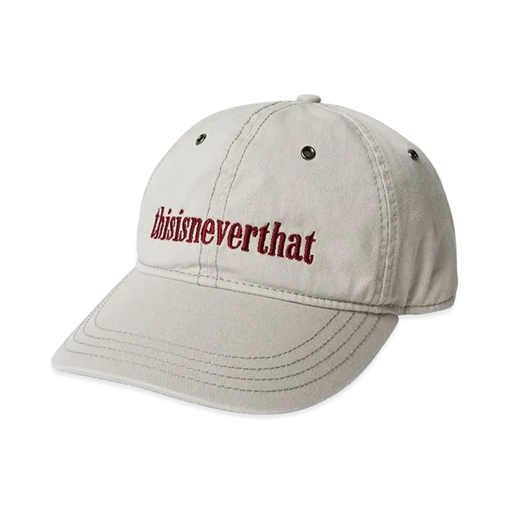 thisisneverthat Onyx Logo Cap "Off White"