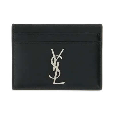 Saint Laurent Monogramme Card Holder "Black"