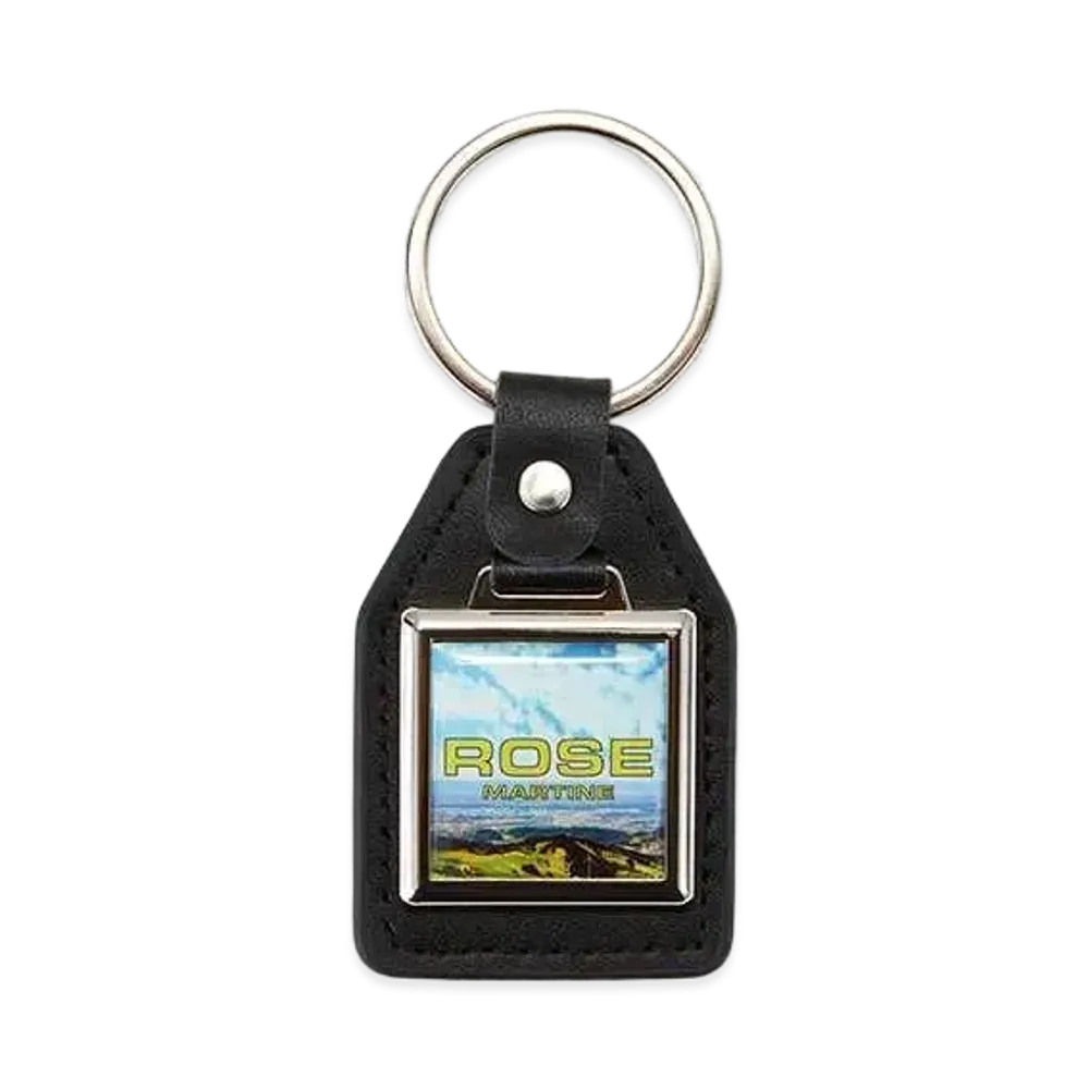 MARTINE ROSE Car Key Chain "Black"