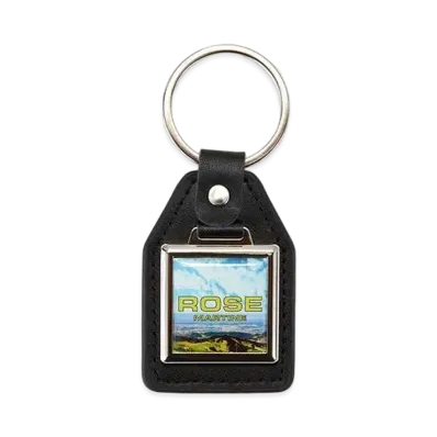 MARTINE ROSE Car Key Chain "Black"