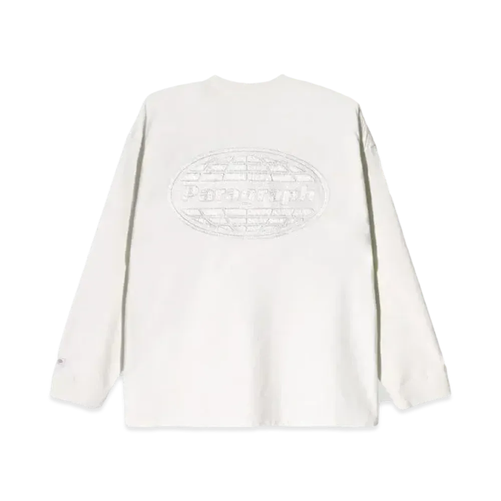 Paragraph Damaged Ellipse Logo L/S "Cream"