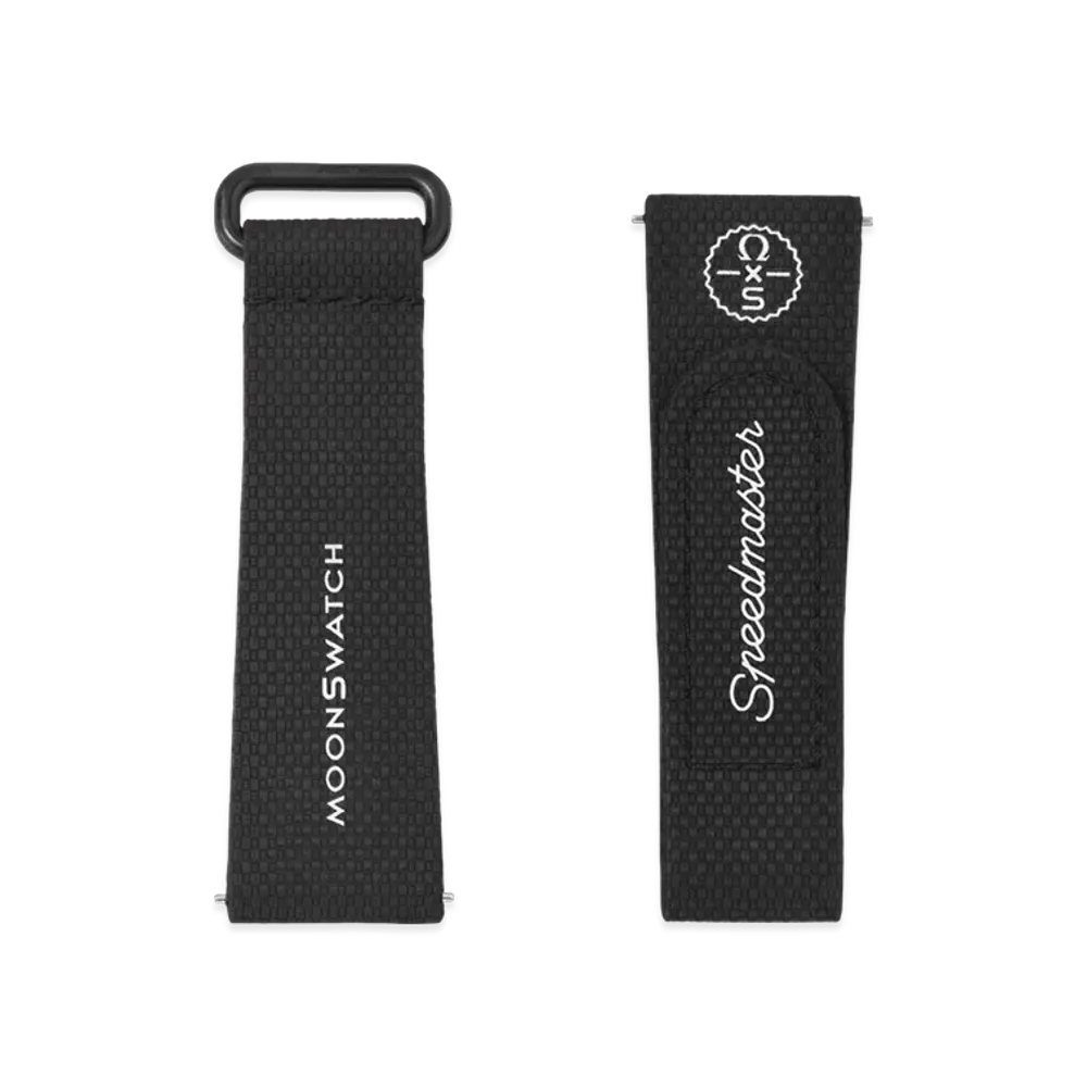 Swatch x OMEGA BIOCERAMIC MoonSwatch Rubber Strap "Black/Black"