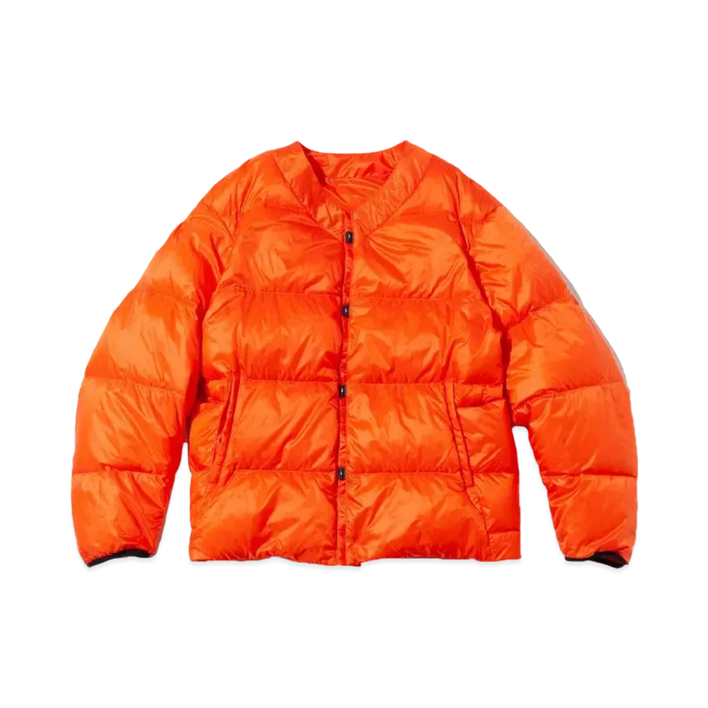 F/CE. Reversible Down Cardigan "Orange"
