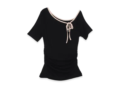 ANDMARY Women's Chloe Charm Tops "Black"