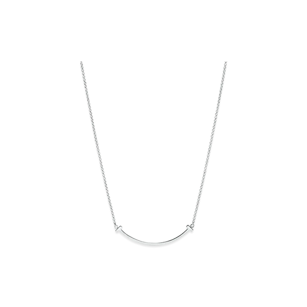 Tiffany & Co. Tiffany T Smile Pendant Small "White Gold"