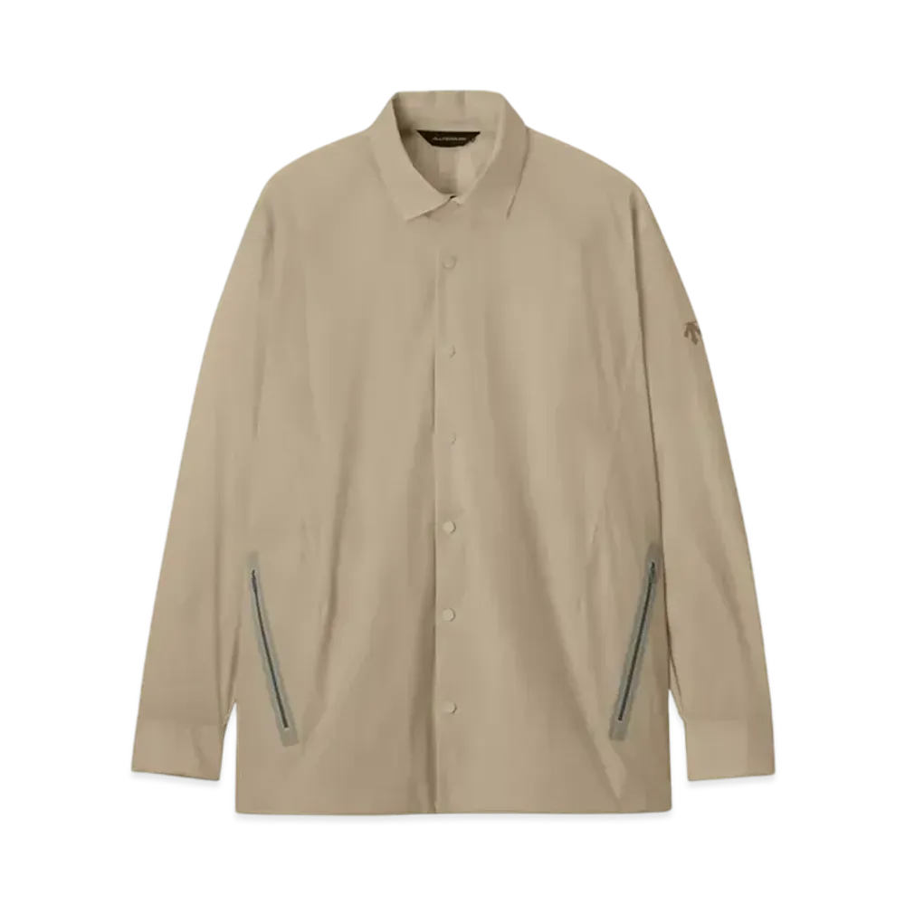 DESCENTE ALLTERRAIN Lightweight Shell Shirt Jacket "Dub Gray"